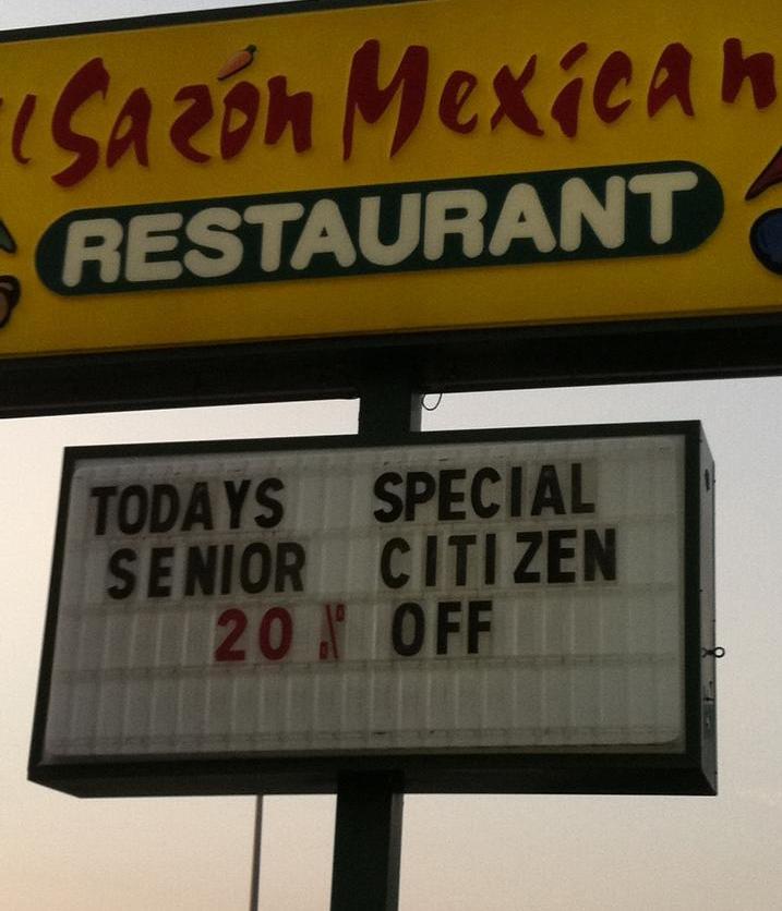 What do senior citizens taste like?