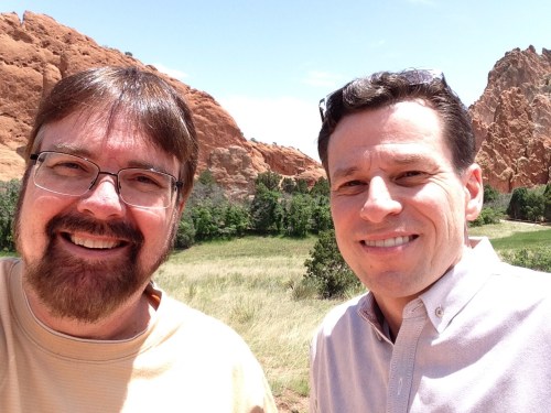 Since it was Colorado Springs, we wondered if the "s" in "Gods" was a typo. 