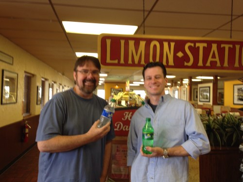 Who new there was an actual place named "Limon?" We celebrate by sharing in their famous drink, Sprite, made from local Limons, I suppose. 